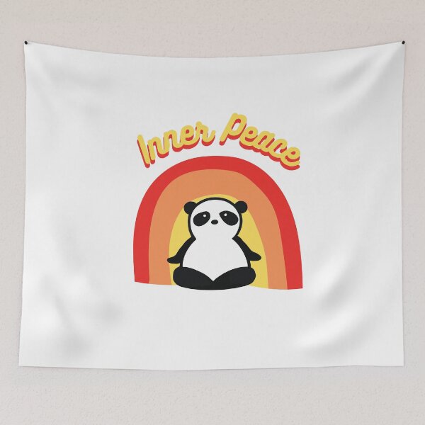 Item preview, Inner Peace Panda Meditation designed and sold by lovepoem7.