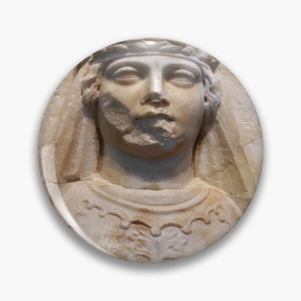 Item preview, The Bust Relief of Aphrodite Of Aphrodisia Vector Art designed and sold by taiche.
