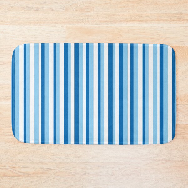 Item preview, Vertical Blue And White Striped designed and sold by adeleqo.
