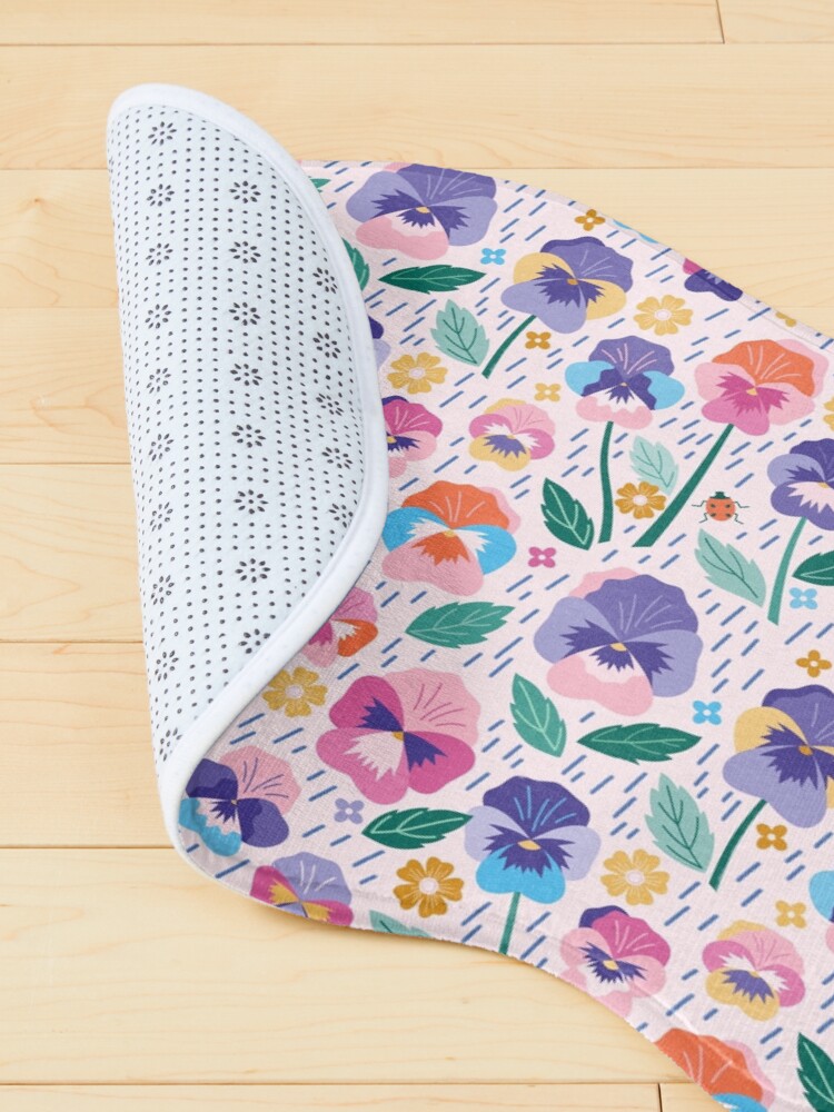 Alternate view of Pansy Patch Pet Mat