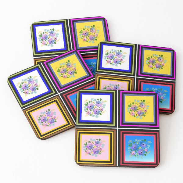 Item preview, Buoquet colorful flowers designed and sold by tintingouw.