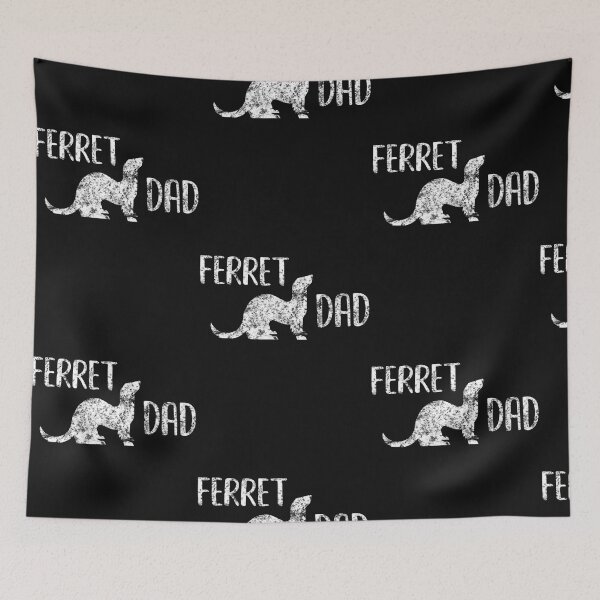 Item preview, Ferret Dad Gift Men And Boys With Pet Ferrets designed and sold by Kearney Pridgen.