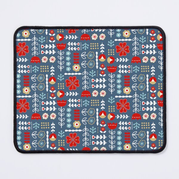 Item preview, Folk Floral Pattern designed and sold by KathrinLegg.
