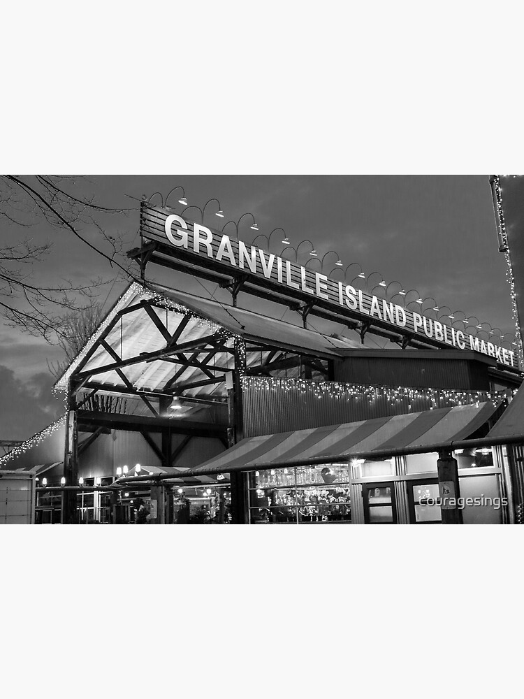 "Granville Island" Poster for Sale by couragesings Redbubble