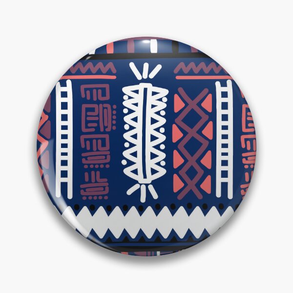 Item preview, Tribal Design spiritual - A design in orange, blue and white designed and sold by velisani.