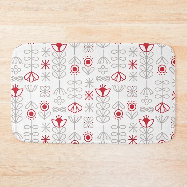 Item preview, Folk Floral Pattern designed and sold by KathrinLegg.