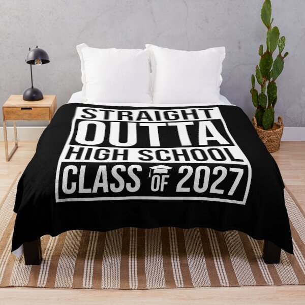 Item preview, Straight Outta High School Class Of 2027 Shirt, High School Graduation Shirt, Senior 2027 Shirt, Senior Graduation Class Of 2027 Shirt designed and sold by aymob.