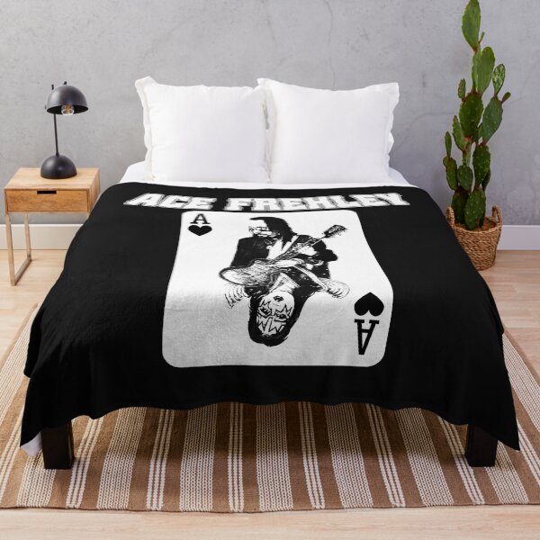 Item preview, Ac Frehley Kiss Band Cotton Black Men T-shirt designed and sold by Besnier-Rahel.