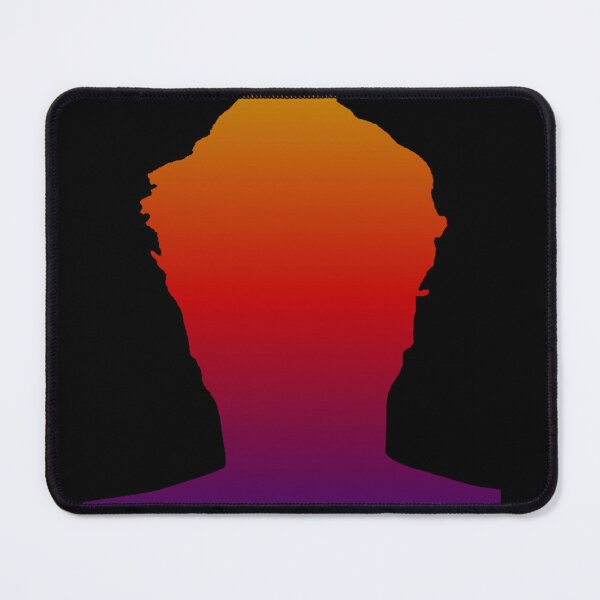 Item preview, Teachurb Messy Hair Colorful Silhouette Gamer Brand Streamer designed and sold by TeachUrb.