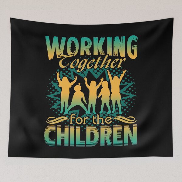 Item preview, Teacher - Working Together For Children designed and sold by UnknownArtistt.