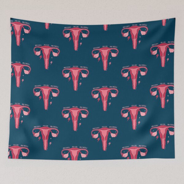 Item preview, Pro-choice uterus  designed and sold by EnvyRow.