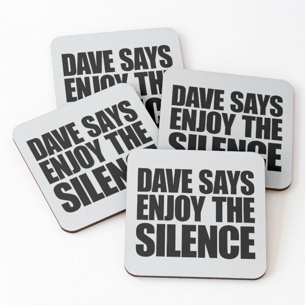 Item preview, Dave Says Enjoy The Silence   designed and sold by Blomblomshop.