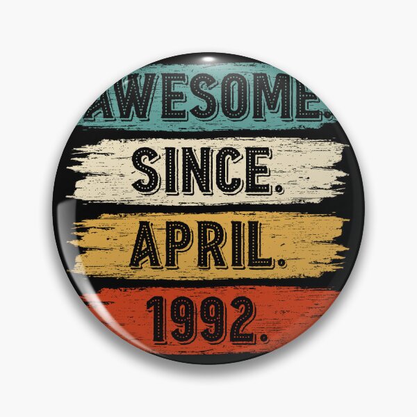 Item preview, 30 Years Old Gifts Awesome Since April 1992 30th Birthday designed and sold by MoHaCo.