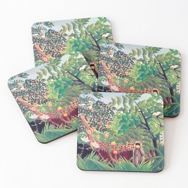 Item preview, Henri Rousseau's famous painting of Exotic Landscape 1910 designed and sold by fivo.