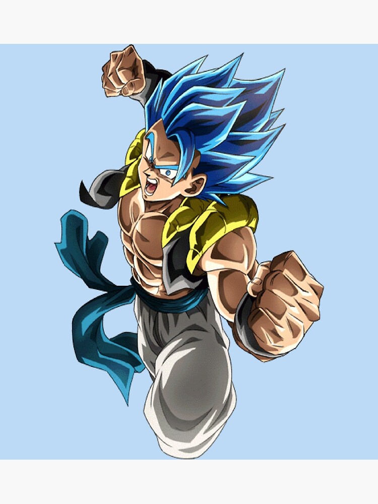 Gogeta blue | Metal Print