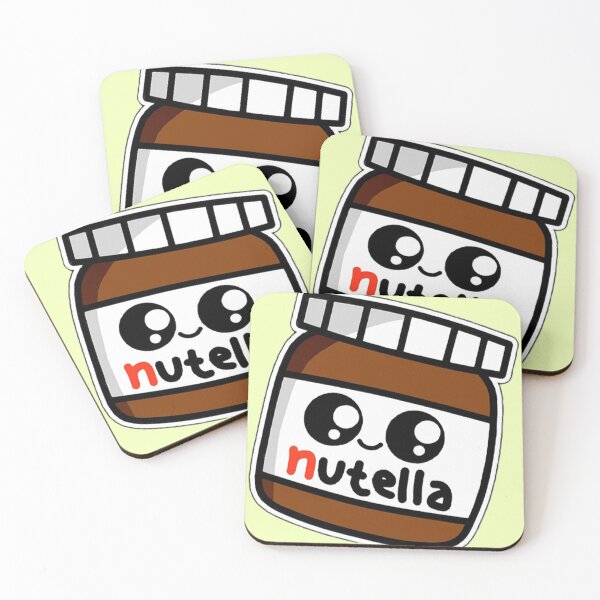 Item preview, Cute Nutella face designed and sold by Yoko Meoko.