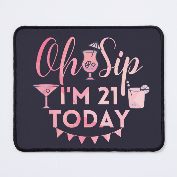 Item preview, Drinking Finally Legal 21st Birthday designed and sold by SunfullyYours.