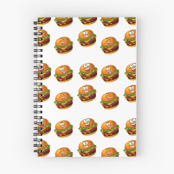 Item preview, funny burger face sticker bundle designed and sold by selfesteeem.