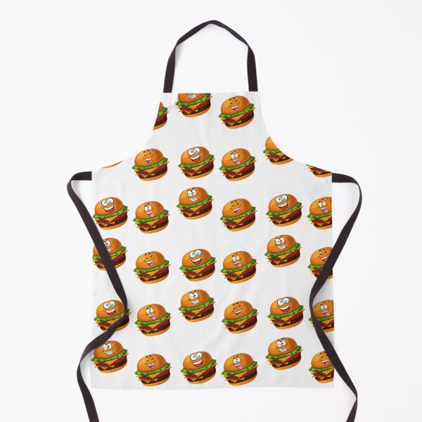 Item preview, funny burger face sticker bundle designed and sold by selfesteeem.