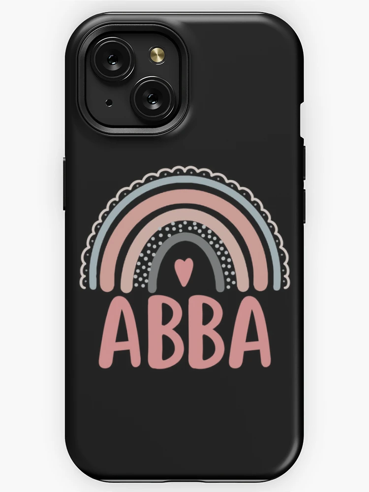 Abba Rainbow Grandma Cute Mothers Day Funny Abba