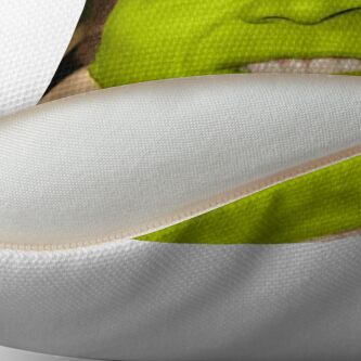 Alternate view of Nicolas Cage/Shrek Throw Pillow