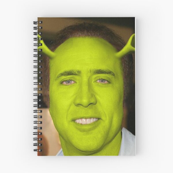 Item preview, Nicolas Cage/Shrek designed and sold by Lutubert.