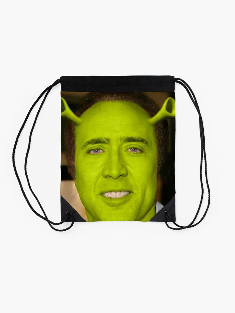 nicolas cage face backpack