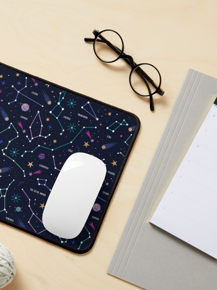 Thumbnail 3 of 5, Mouse Pad, The Stars designed and sold by CarlyWatts.