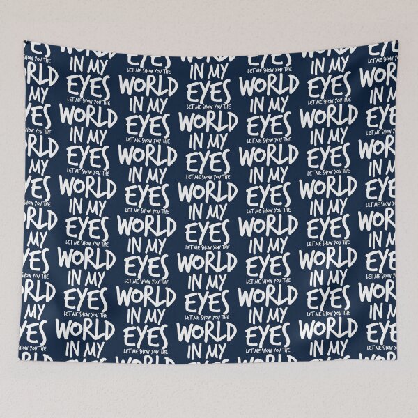 Item preview, Let me show you the World In My Eyes   designed and sold by Blomblomshop.