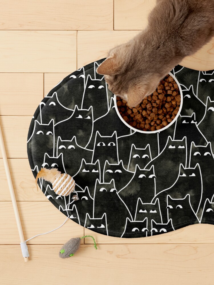 Alternate view of Suspicious Cats Pet Mat