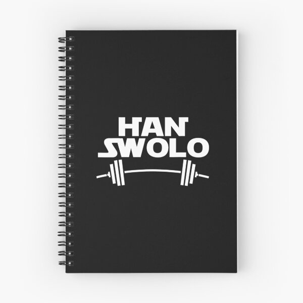 Item preview, Han Swolo Gym Weightlifting Funny designed and sold by Kearney Pridgen.