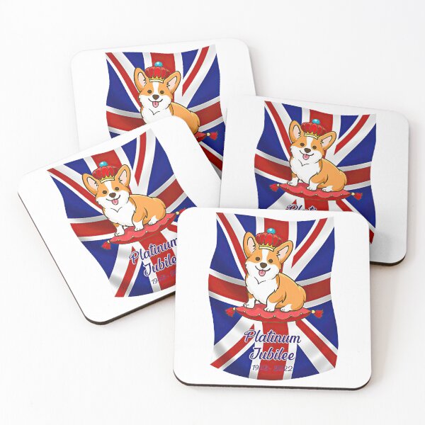 Item preview, Platinum Jubilee 2022 Corgi Cute designed and sold by BernigCo9.