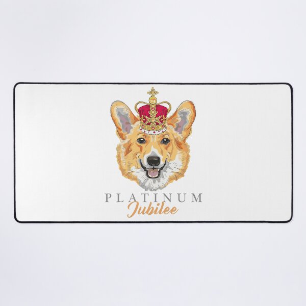 Item preview, Queen's Platinum Jubilee Corgi Dog designed and sold by BernigCo9.