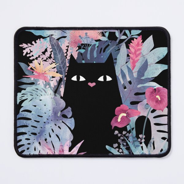 Item preview, Popoki (Pastel Black Velvet) designed and sold by littleclyde.