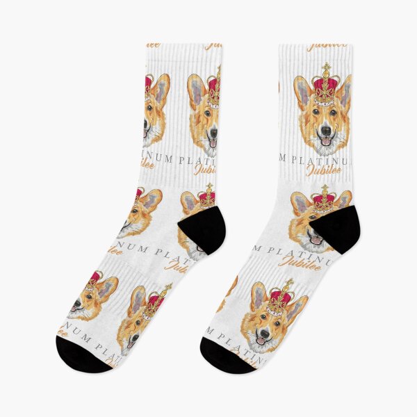 Item preview, Queen's Platinum Jubilee Corgi Dog designed and sold by BernigCo9.