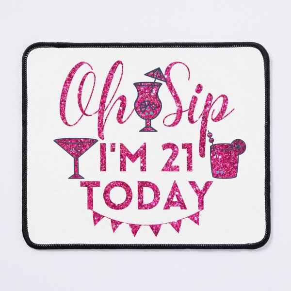 Item preview, Drinking Finally Legal 21st Birthday designed and sold by SunfullyYours.