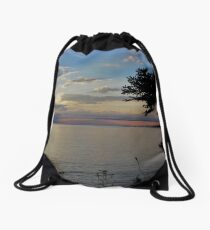 Framed by Nature Drawstring Bag