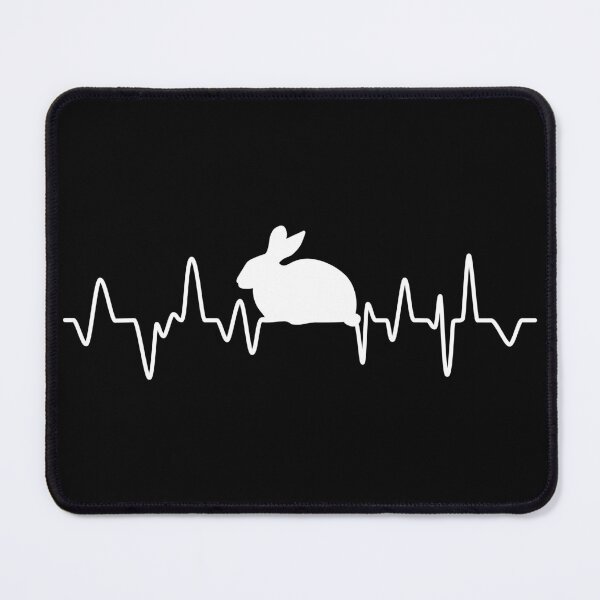 Item preview, Bunny Lover or Owner's Heartbeat Chart designed and sold by mrhighsky.