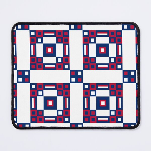 Item preview, Unique 4th of July Independence Day Patriotic American Flag Pixel Red White and Blue Designs Camouflage Repeating Retro Vintage Grid Patterns designed and sold by TeachUrb.