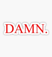 DAMN. Kendrick Lamar Sticker
