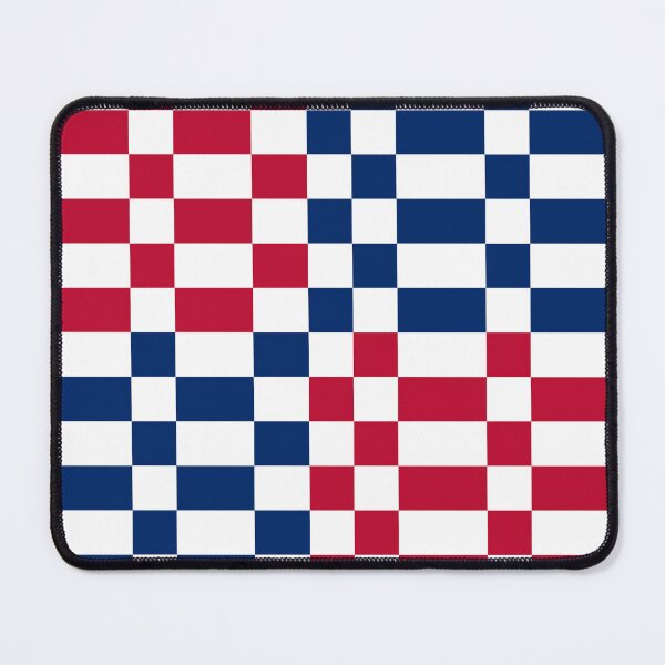 Item preview, 4th of July Independence Day Patriotic American Flag Pixel Red White and Blue Designs Camouflage Repeating Retro Vintage Diagonal Patterns designed and sold by TeachUrb.