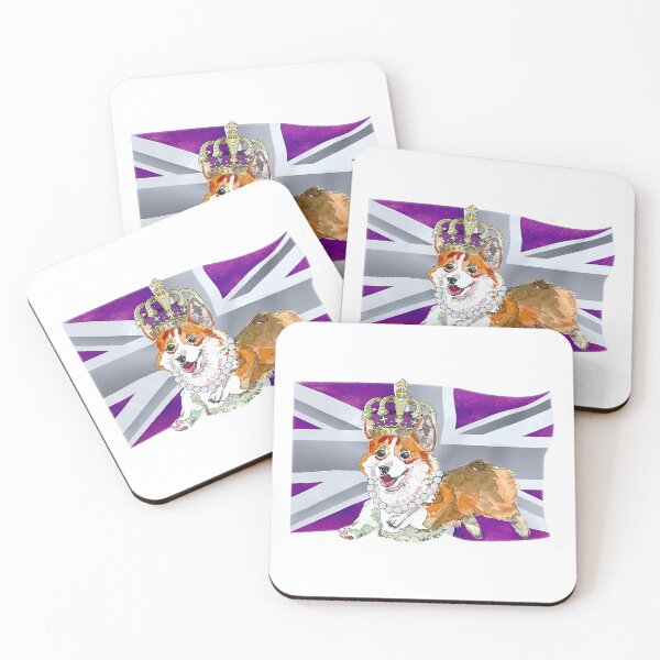 Item preview, The Queens platinum Jubilee Corgi designed and sold by BernigCo9.