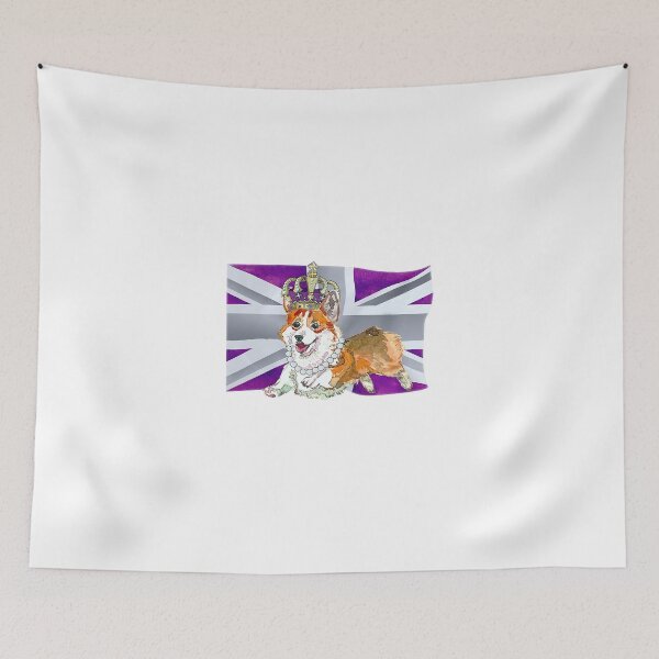 Item preview, The Queens platinum Jubilee Corgi designed and sold by BernigCo9.
