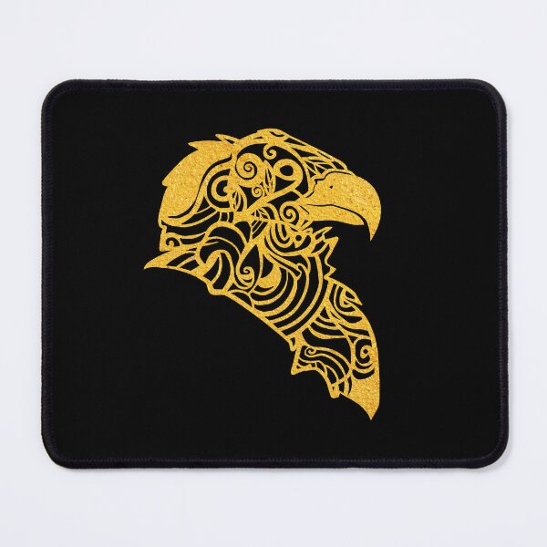 Item preview, Black Vulture Vulture Papercut Mandala Art designed and sold by hign.