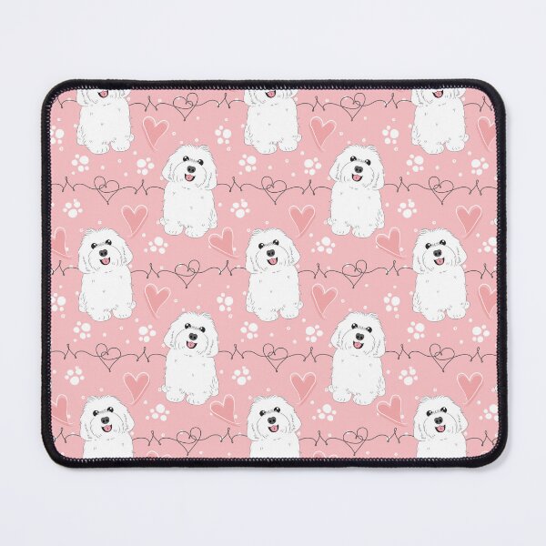Item preview, LOVE White Havanese Dog designed and sold by Lulupainting.