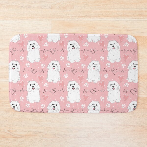 Item preview, LOVE White Havanese Dog designed and sold by Lulupainting.