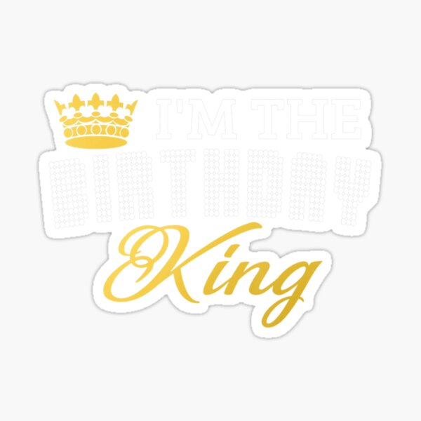 Artikel-Vorschau von Ich bin der Geburtstagskönig! Paare, die Geburtstag zusammenbringen, designt und verkauft von Kearney Pridgen.