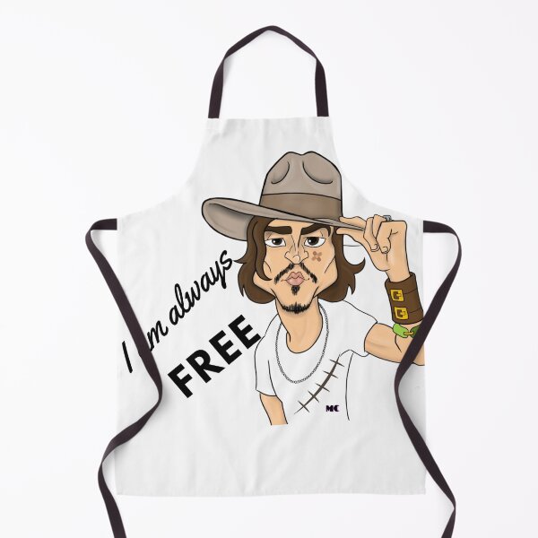 Item preview, Johnny Depp Always Free designed and sold by MarsClothings.