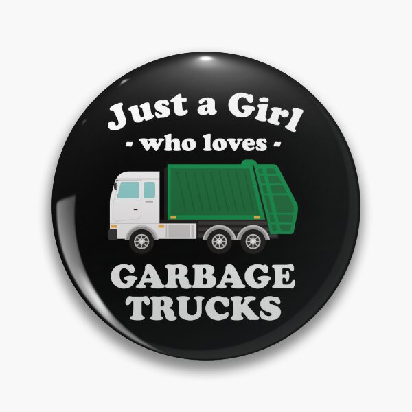 Item preview, Just a Girl who Loves Garbage Trucks - Kids Garbage Truck Lover designed and sold by Adexyl.