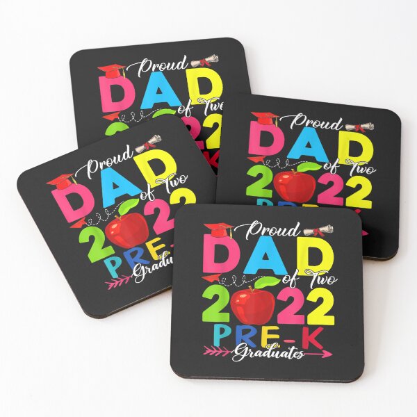 Item preview, Proud Dad Of Two 2022 Pre-K Graduates Funny Family Lover T-Shirt designed and sold by Besnier-Rahel.